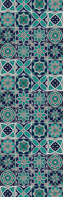 Deurmat JAMILA || Groen